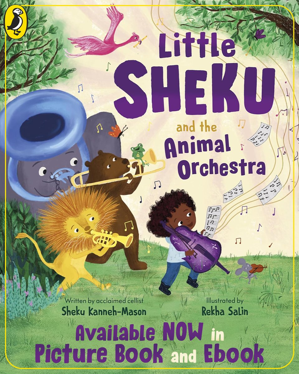 ShekuKM's tweet image. I’m delighted to share that my books, 'The Power of Music' and 'Little Sheku', are now available! It’s a joy to have these pieces out in the world, as both have been incredibly special to me.