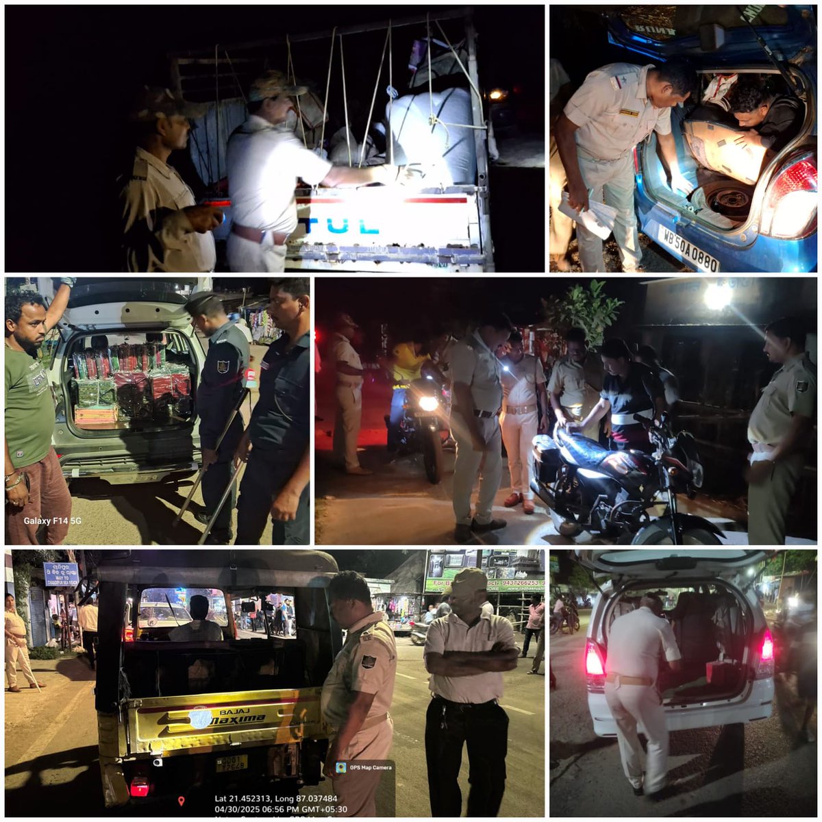 SP BALASORE (@spbalasore) on Twitter photo Under the supervision of <a href="/SPBalasore/">SP BALASORE</a>, all police posts across Balasore have intensified security at strategic locations to uphold #LawAndOrder. Rigorous patrolling & strict vigil are underway to ensure #PublicSafety. Under the supervision of <a href="/SPBalasore/">SP BALASORE</a>, all police posts across Balasore have intensified security at strategic locations to uphold #LawAndOrder. Rigorous patrolling & strict vigil are underway to ensure #PublicSafety.