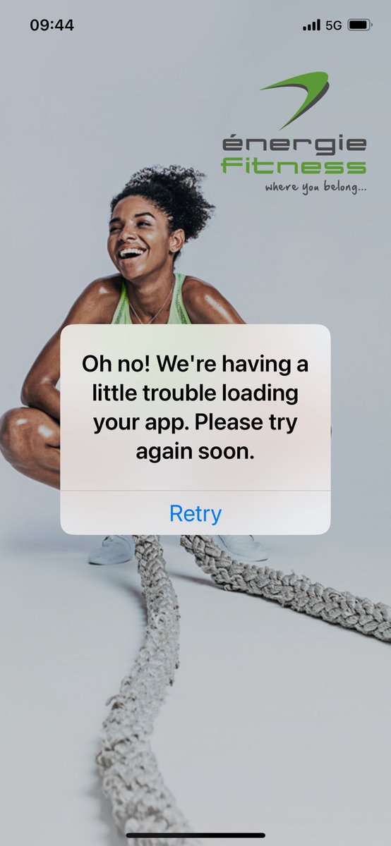 OwenTCarr's tweet photo. @EnergieClubsUK what’s happened to your app? https://t.co/ccC8vrbtuK