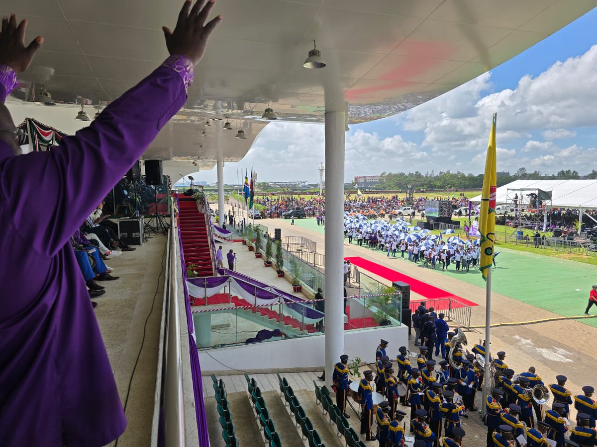 The General Secretary Hon. Seth Kuka Panyako led Nurses and Midwives in marking the 60th International Labour Day Celebration at Uhuru Gardens, Nairobi County.