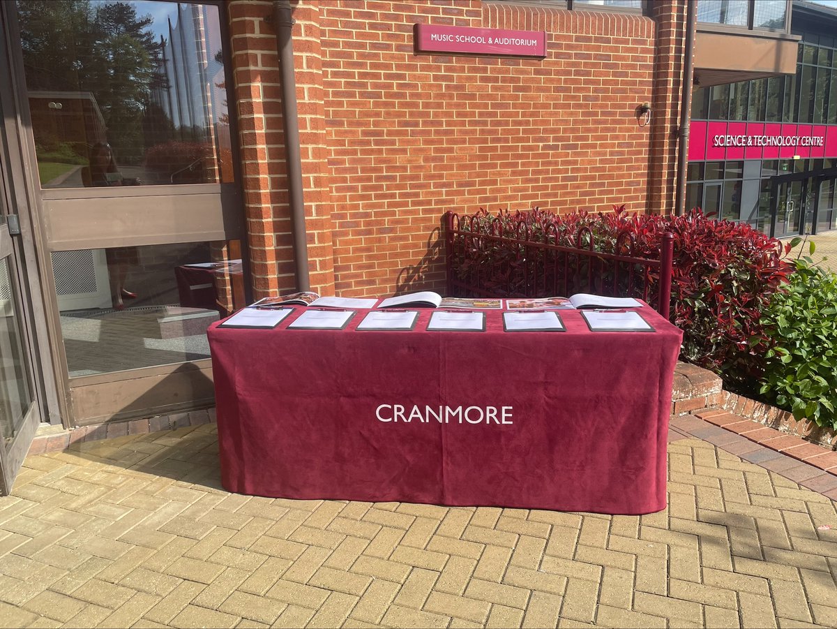 We are looking forward to welcoming our visitors for Open Day today!