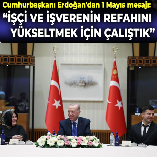 gazetececom's tweet photo. Cumhurbaşkanı Erdoğan'dan 1 Mayıs mesajı: İşçi ve işverenin refahını yükseltmek için çalıştık

https://t.co/z5desa49dR https://t.co/wnwGm5b0v0