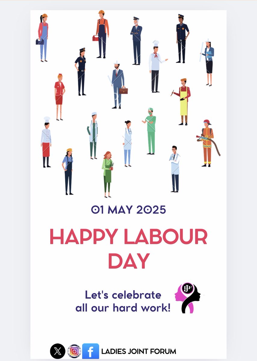 Kila fundi, mkulima, mwalimu, dereva, mama mjane, mfanyakazi wa ofisi au wa mgodini—leo ni siku yako.
Tunasherehekea bidii yako, ndoto zako, na haki yako ya maisha bora.
#MeiMosi #SikuYaWafanyakazi #KaziNiHeshima