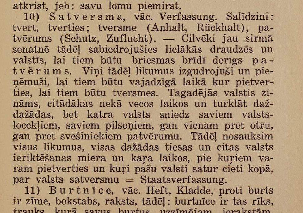 Šodien svinam Satversmi - gan to, ka pirms 105 gadiem sanākušai Satversmes sapulces padevusies laba konstitūcija, gan to, ka tai dots vēl Kronvaldu Ata darināts jaunvārds. Pašiem savs latviešu valodā.
Satversme tur kopā mūs no pirmssākumiem caur šodienu nākotnē! 🇱🇻🇱🇻🇱🇻