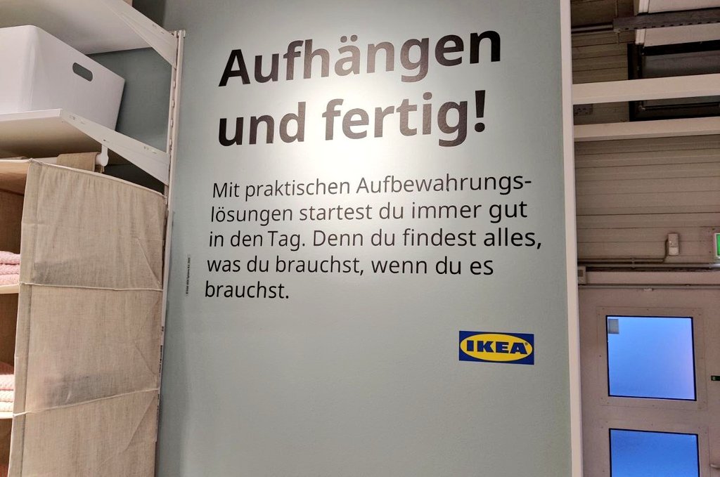 Kutterchen1510's tweet photo. Wenn ich depressiv bin, hilft mir ein Besuch bei Ikea immer weiter. https://t.co/IhQkIRX1gI