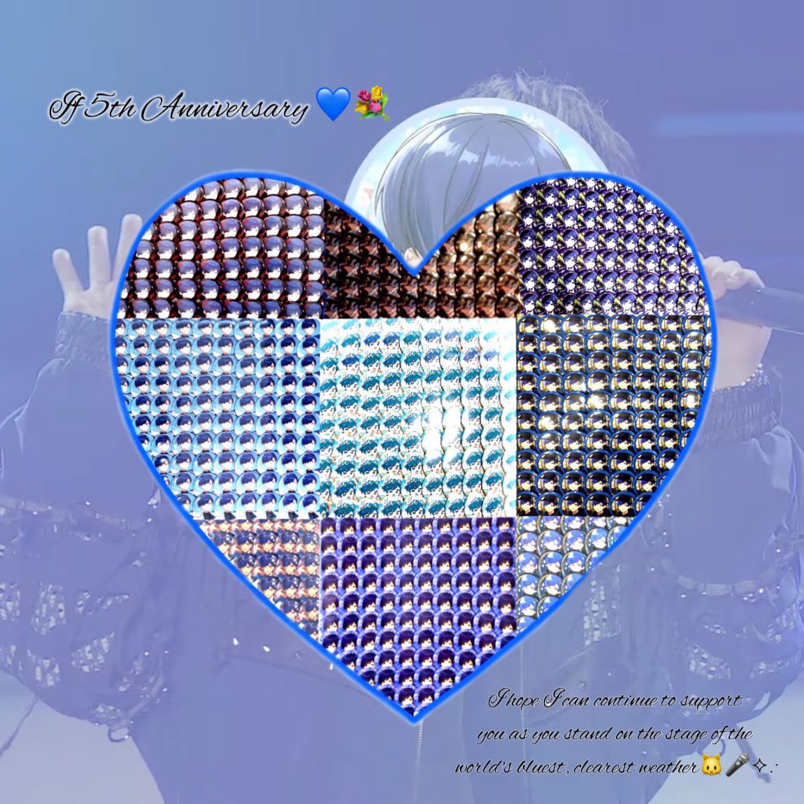 「ありがとう」って伝えたい君に💙🌙💌

#ごーごーいふしんぐにこ #いふ民の乾杯挨拶