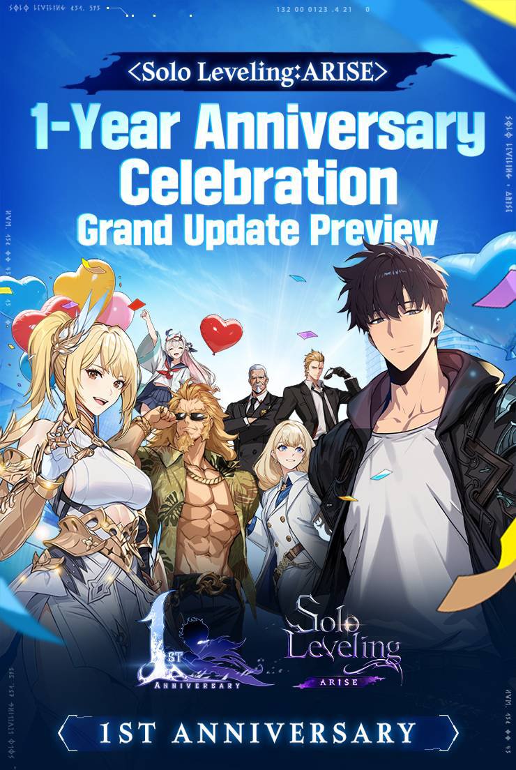 SLANewsEN's tweet photo. Here is the Solo Leveling:ARISE 1st anniversary update preview 🧵 https://t.co/JaIrci2ZT2