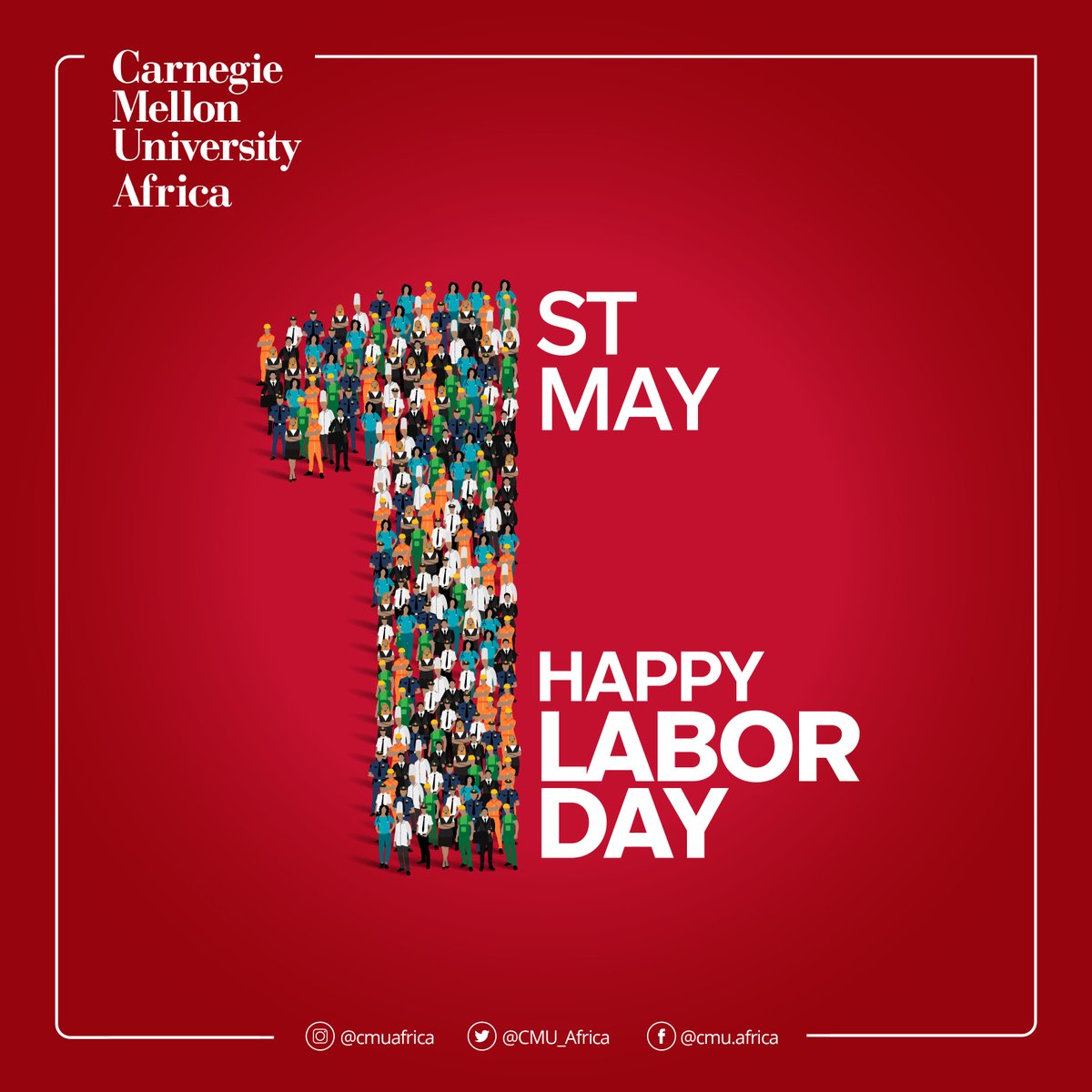 At CMU-Africa, our faculty and students are empowering the workforce with cutting-edge tech solutions that drive sustainable development. Today we celebrate their innovation and hard work propelling Africa’s growth.

#LaborDay2025
#FutureOfWork
#SustainableDevelopment