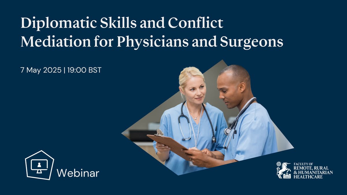 Next week, we'll explore the core skills needed to function effectively as peacemakers and mediators in humanitarian &amp; conflict settings. 
Panelists include; Prof Richard Ludlow English, Prof Aristomenis K. Exadaktylos and Prof Teo Forcht Dagi.

Book here: bit.ly/42pahuR
