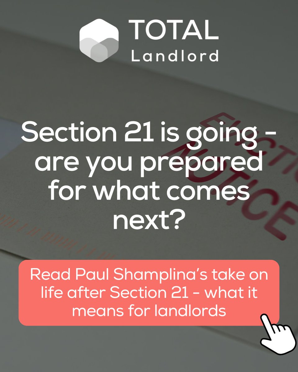. @paulshamplina , founder of Landlord Action and a long-time advocate for landlord rights, explores what life after Section 21 could look like - and what responsible landlords should be doing now to stay ahead.

Read more here 👉 bit.ly/4d5mUAk

<a href="/OpenRent/">OpenRent</a>