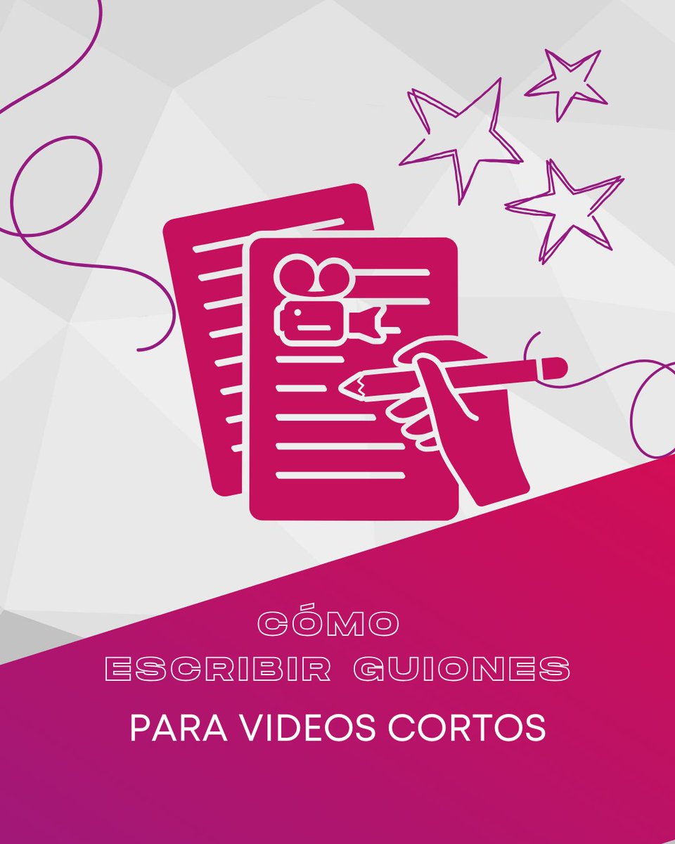 mediaforma_'s tweet photo. Cómo escribir guiones efectivos para videos cortos 🎬
⏳ Impacta en los primeros 5s
🎯 Define objetivo y mensaje
✂️ Sé breve (15-60s)
📣 Llama a la acción
🗣 Usa tono natural
🎬 Graba y edita con ritmo
¡Un buen guión marca la diferencia! 🚀
#Guiones #VideosCortos https://t.co/uFo00LeZRQ
