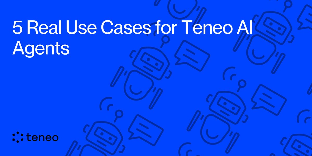 🧠 5 Real Use Cases for Teneo AI Agents

Ever wondered how decentralized AI can change the game?

Teneo's network of AI agents is transforming industries like AI, DeFi, Trading, Gaming, and Journalism. In this thread, we’ll show you how Teneo fits into each space and why it