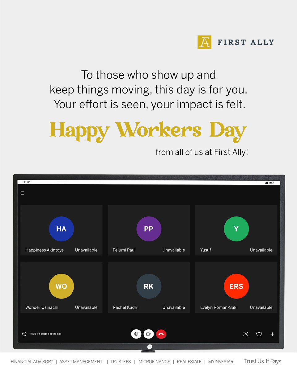 FA_Properties's tweet image. Every task, every late night, every early start, it all adds up. Today, we celebrate YOU, the dreamers, doers, and go-getters keeping things moving.

Tag someone who makes your work life easier in the comments and thank them, they deserve the love too.

#FirstAlly #WorkersDay