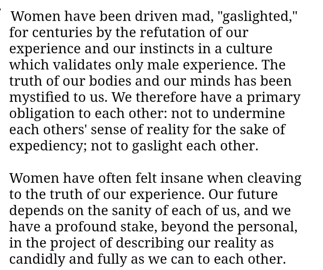 quineofthenorth's tweet image. Adrienne Rich - On Lies, Secrets and Silence ♀️