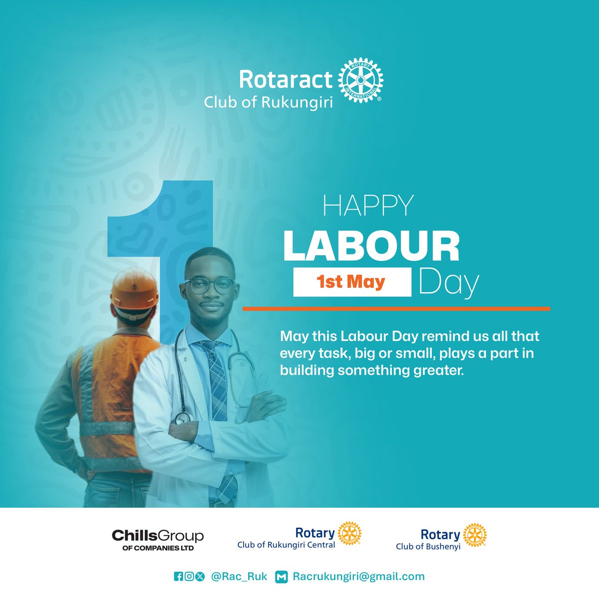 May this labour Day remind us all that every task, big or small, plays a part in building something bigger 

Happy Labour Day