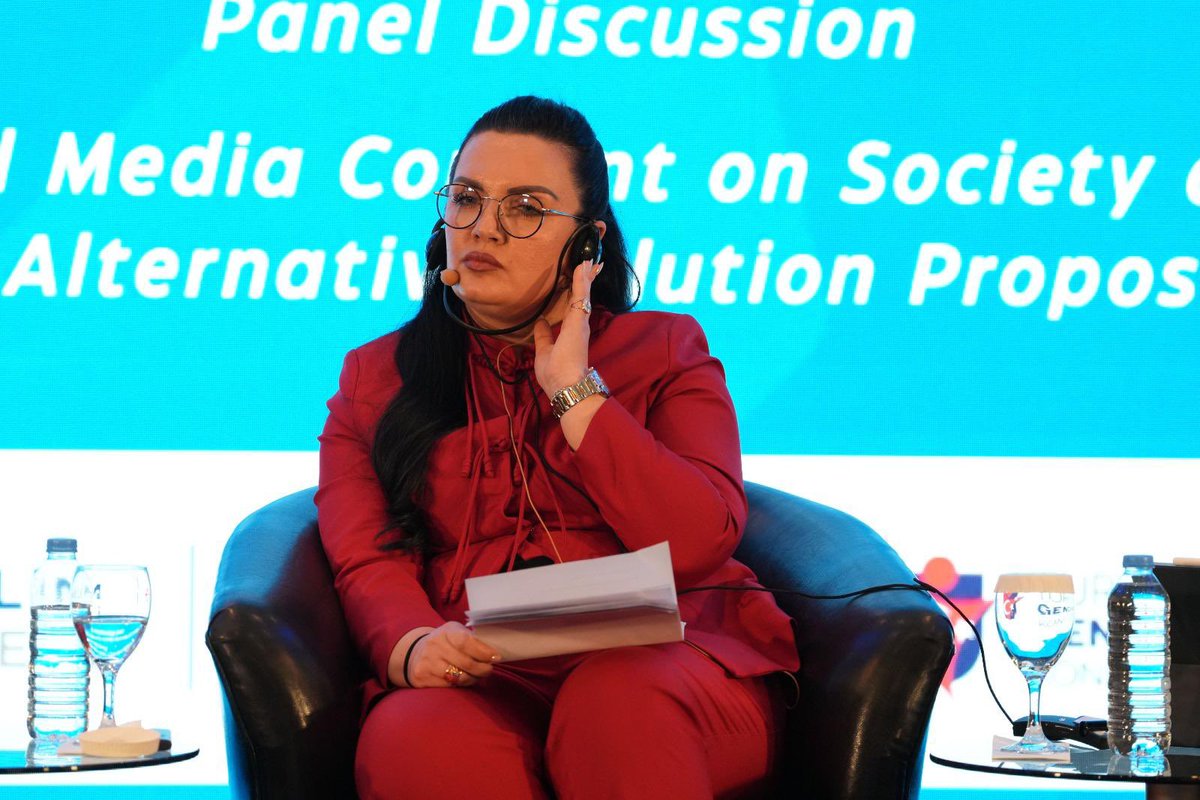 rtuk_account's tweet photo. Secretary General AMA Romelda Rrapolları: “The media is what creates our perception of the world, our way of life, our social enterprise and our decision-making. So Media matters because it is one of the most powerful forces in shaping how we think, feel, and act.” https://t.co/BbYuM8TDVC