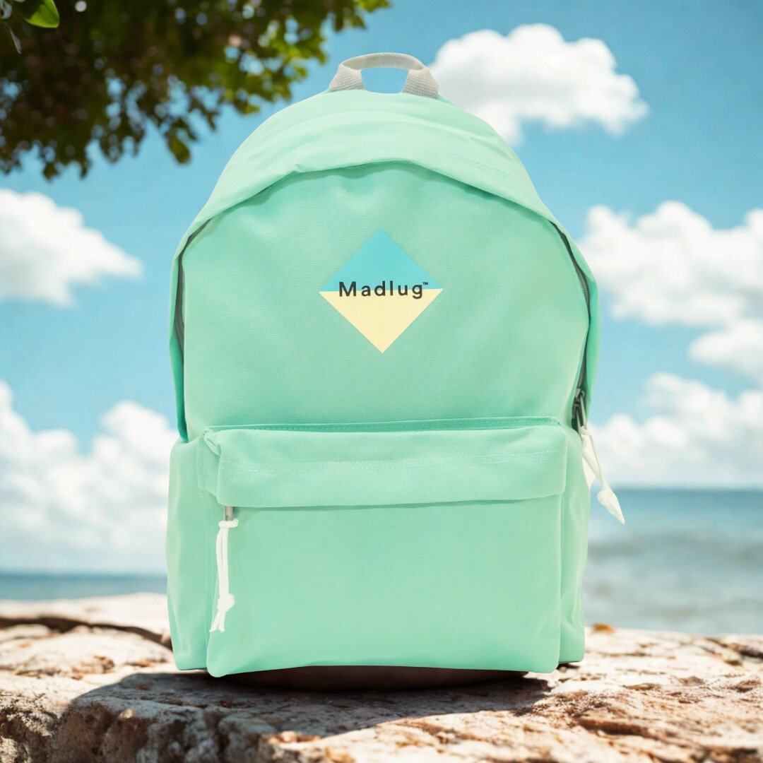 Embrace brighter days with our Mint and Light Pink classic backpacks!
 
By choosing Madlug, you’re not just purchasing a backpack—you’re making a difference. Every purchase helps provide a pack-away travel bag to a child in care.
 
Grab yours today at madlug.com