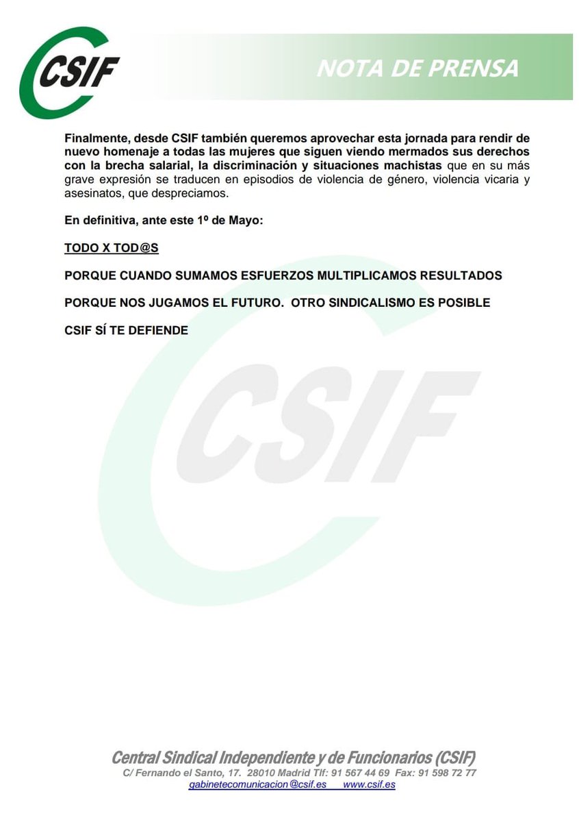 CSIFKONECTA's tweet photo. https://t.co/0kPDAgT6qM