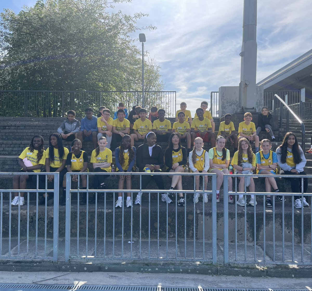 Mr Anderson (@mrlandersonpe) on Twitter photo An excellent day at Crownpoint for the NE Athletics Track League yesterday. Our team were excellent with 7 individual wins and 3 relay victories! Great attitude, effort, and ability shown by all who were representing <a href="/StMungosAcademy/">St Mungo's Academy</a>
Well done team 👏🏼 🏃🏼♀️ 🏃🏾♂️ 🏃🏽♀️ 🏃🏻 An excellent day at Crownpoint for the NE Athletics Track League yesterday. Our team were excellent with 7 individual wins and 3 relay victories! Great attitude, effort, and ability shown by all who were representing <a href="/StMungosAcademy/">St Mungo's Academy</a>
Well done team 👏🏼 🏃🏼♀️ 🏃🏾♂️ 🏃🏽♀️ 🏃🏻
