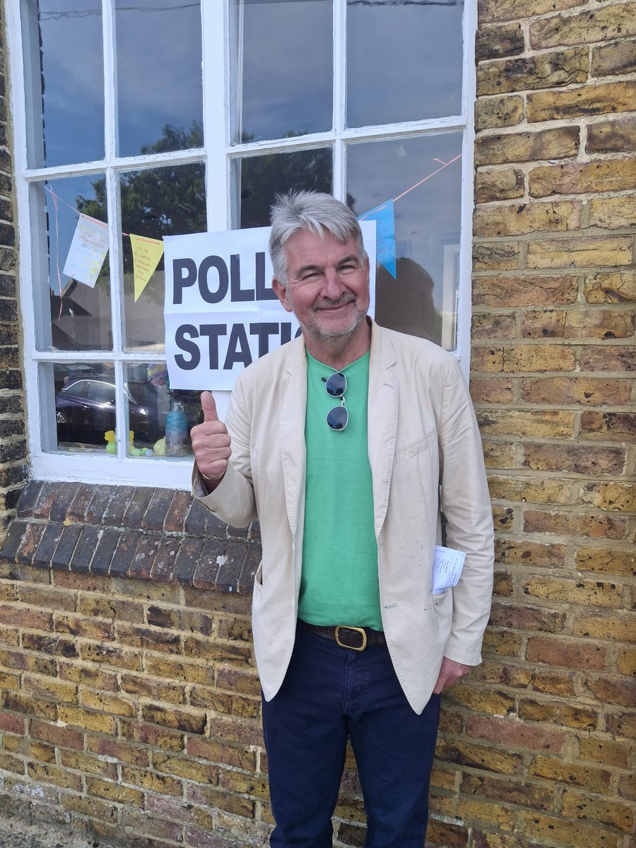 Get out and vote Green TODAY