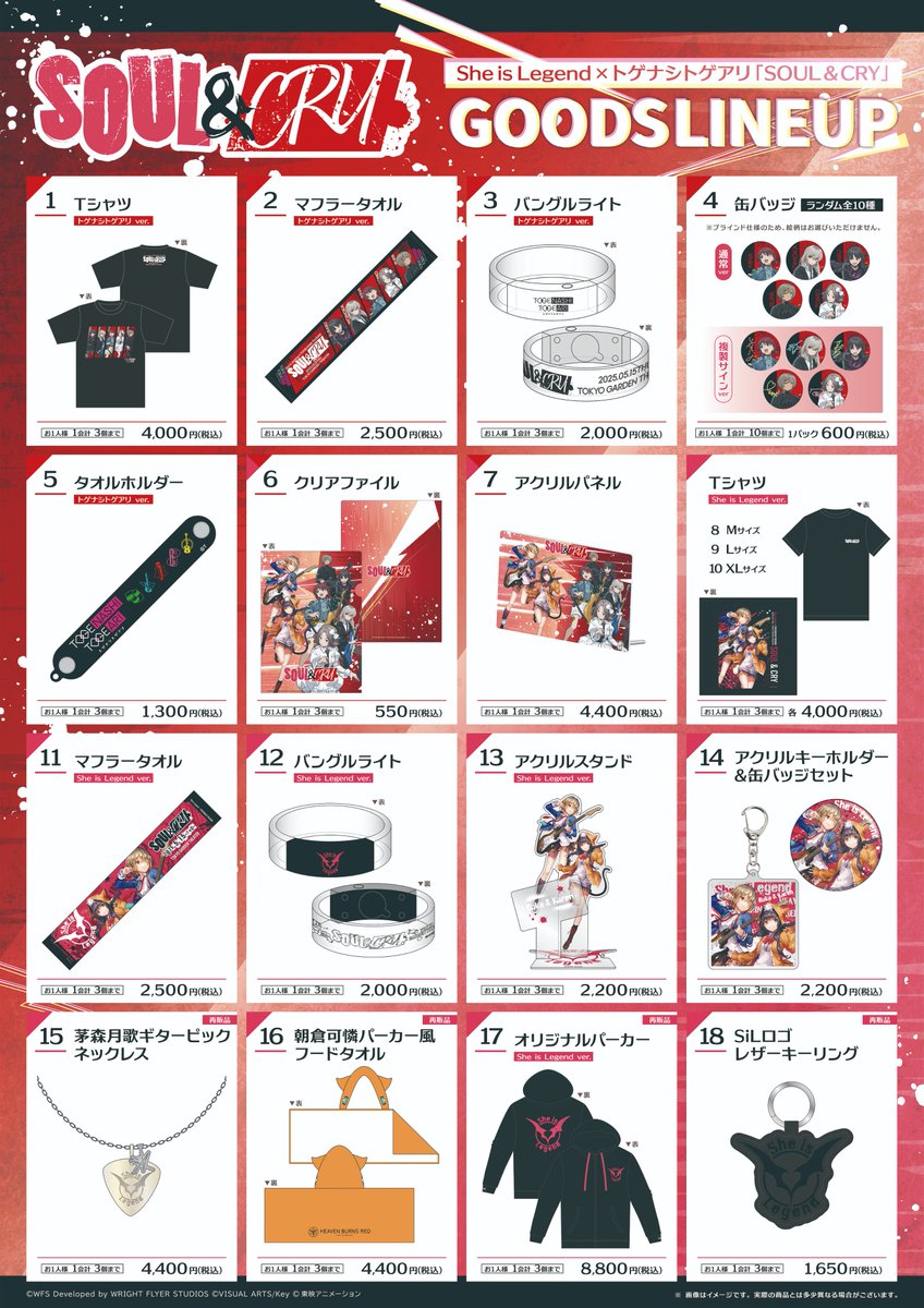 ガールズバンドクライ トゲトゲ グッズセット ガールズバンドクライ トゲトゲ＆ダイダスのアクリルスタンド 9月発売!