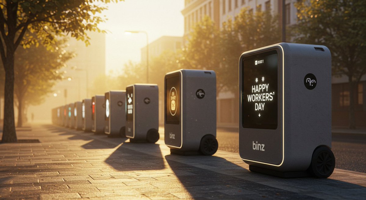 useBinz's tweet image. Behind clean streets are workers you rarely see.
Behind smarter bins is a team rethinking waste.

Today, we honor both, the hands that clean and the minds that build.

From the Havitech team @havitech_cc building Binz to the crews on the ground.

Happy Workers’ Day.