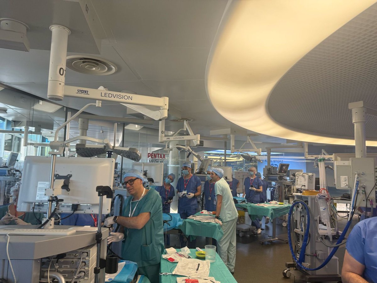 Checked in at <a href="/IrcadFrance/">IrcadFrance</a> Strasbourg 🇫🇷
Thanks to Professors. Guido Costamagna, Marc Giovannini and Jacques Deviere for the invitation to be a part of the faculty for Basic Gastrointestinal Endoscopy Course!
Grateful to Prof. <a href="/JMarescauxIrcad/">Jacques Marescaux</a> for hosting such a great event!