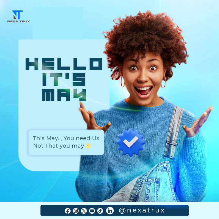 NexaTrux's tweet image. 👋 Hello, it’s May — and yes, You Need Us (not “may”) 😏

From Web &amp;amp; AI solutions to premium design &amp;amp; marketing — plus NT Bootcamp is LIVE! 🚀

📅 Cohort 1 enrollment ends May 5
🎥 Join Session live  tomorrow (open to all!)
🔗 Enroll: bootcamp.nexatrux.com
#NexaTrux #NTBootcamp