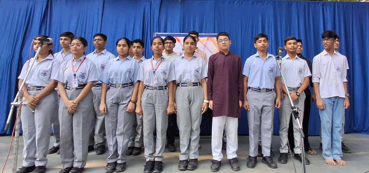 Today, SFS paid a tribute to the silent heroes who keep our world moving—our dedicated workers. On the occasion of Labour Day, the students of SFS came together to honour the hands that build, clean, repair and serve—those without whom our daily lives would come to a standstill.