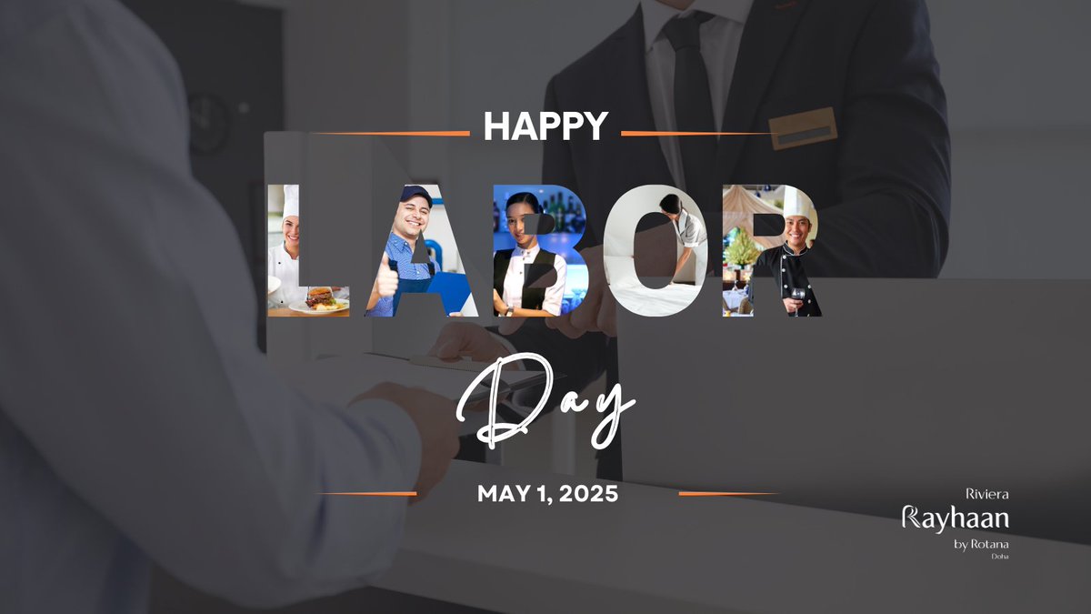 RivieraRayhaan's tweet photo. Happy Labor Day to all the hardworking individuals in the hotel industry! Your dedication and commitment create memorable experiences for guests every day. We appreciate your tireless efforts and the vital role you play in making our stays exceptional.

#LaborDay #HotelIndustry https://t.co/bsUeLSKPfZ