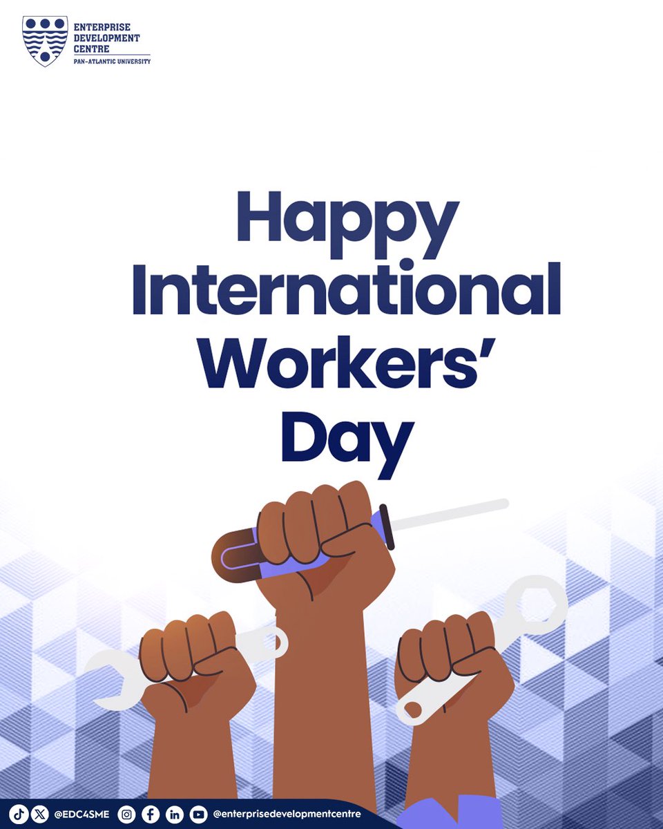 Today, we celebrate the people who keep the wheels turning — with passion, purpose, and persistence.
Happy Workers’ Day to every hardworking team member, partner, entrepreneur, and changemaker in our community.
Thank you for all you do.
#WorkersDay #EDCCommunity #EDCNg #LabourDay
