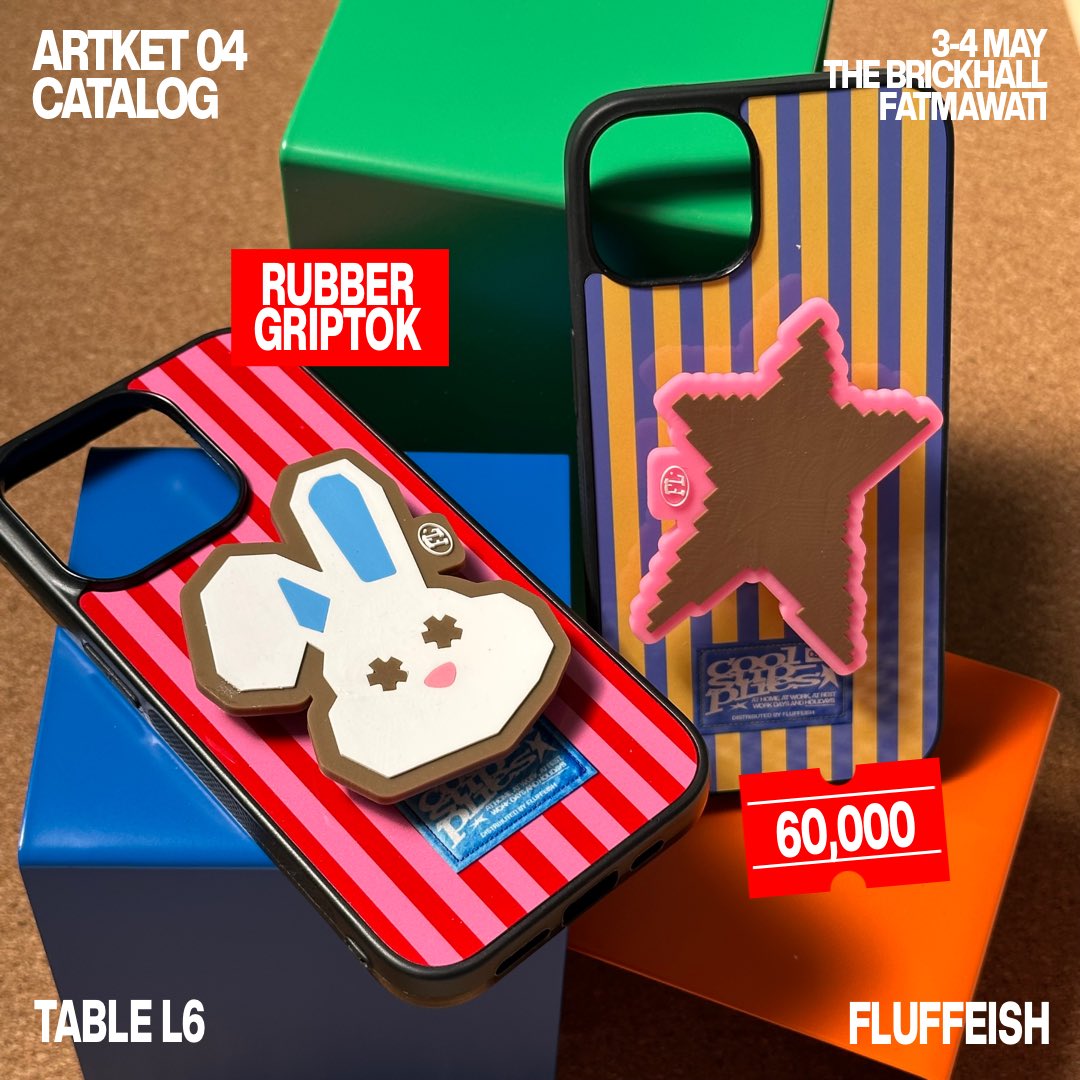 fluffeish's tweet image. See you this weekend @ artket ! 🥳🙌🏻