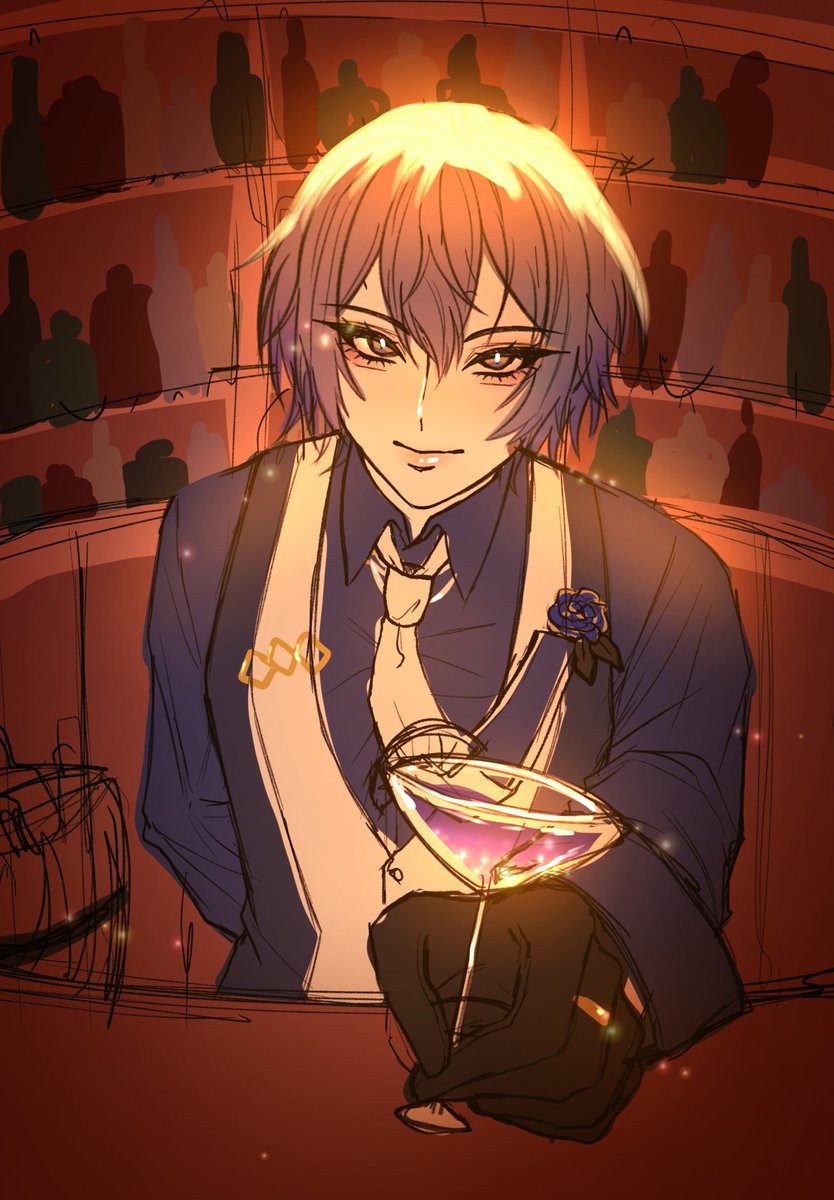 #ドロウイング

色ラフです。