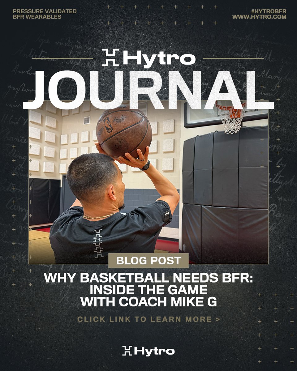 📖 Why Basketball Needs BFR: Inside the Game with Coach Mike G

His approach is changing how recovery is viewed, from the court to the sauna.

🔗 Read the full story here: hytro.com/blogs/journal/…

#HytroBFR #Basketball #CoachMikeG #PerformanceRecovery #BFRTraining