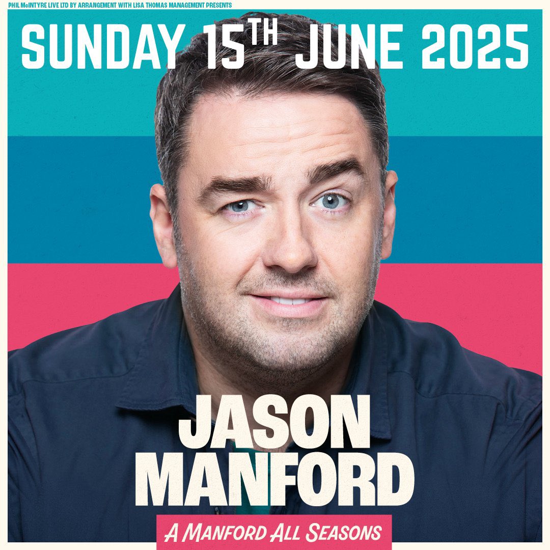 Scarborough Spa (@scarboroughspa) on Twitter photo โผ๏ธ <a href="/JasonManford/">Jason Manford</a> - ๐๐๐ฌ๐๐ก๐๐๐ฎ๐ฅ๐๐
Due to unforeseen circumstances, Jason show on 7th May is unfortunately being rescheduled.
๐ The new date is ๐๐๐ญ๐ก ๐๐ฎ๐ง๐ ๐๐๐๐
We apologise for any inconvenience this may cause. โผ๏ธ <a href="/JasonManford/">Jason Manford</a> - ๐๐๐ฌ๐๐ก๐๐๐ฎ๐ฅ๐๐
Due to unforeseen circumstances, Jason show on 7th May is unfortunately being rescheduled.
๐ The new date is ๐๐๐ญ๐ก ๐๐ฎ๐ง๐ ๐๐๐๐
We apologise for any inconvenience this may cause.