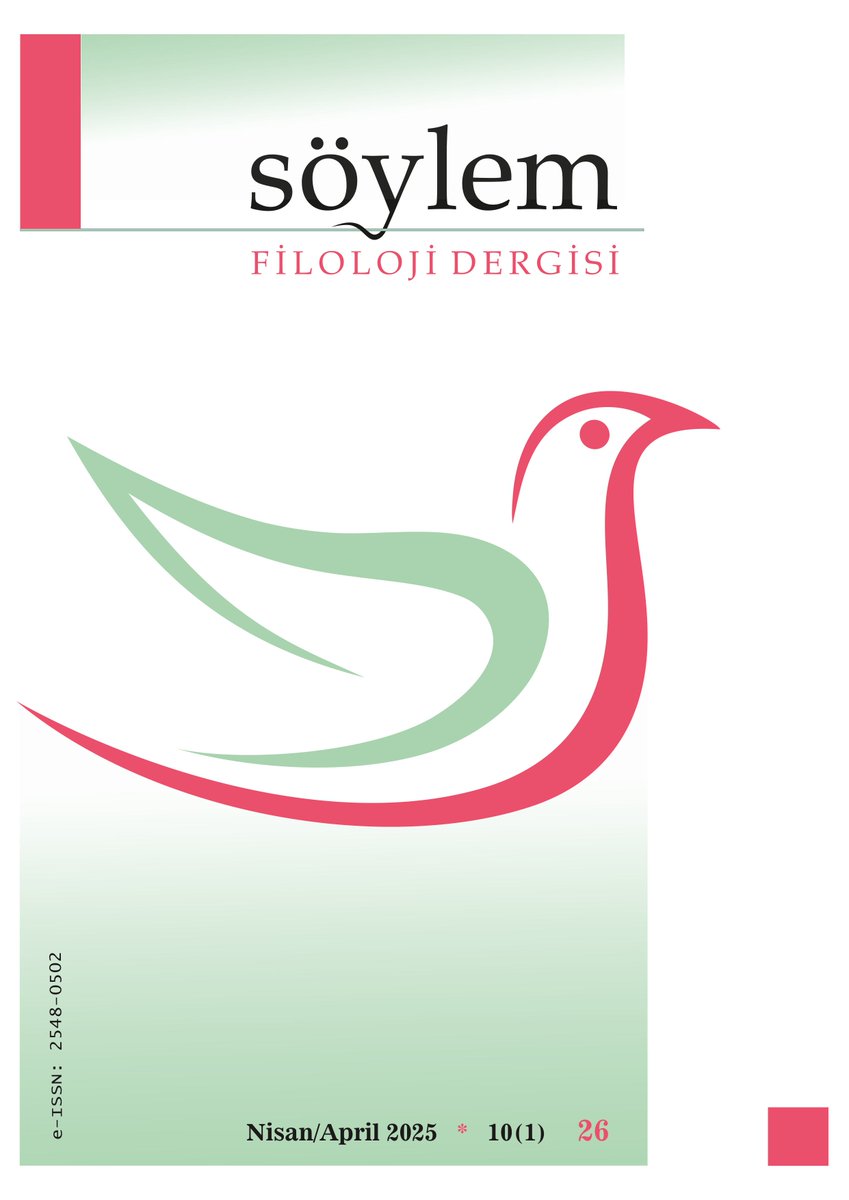Söylem Filoloji Dergisi'nin 10. yılının Nisan 2025 sayısı yayımlandı. Aşağıdaki bağlantıdan makaleler okunabilir:
dergipark.org.tr/tr/pub/soylemd…