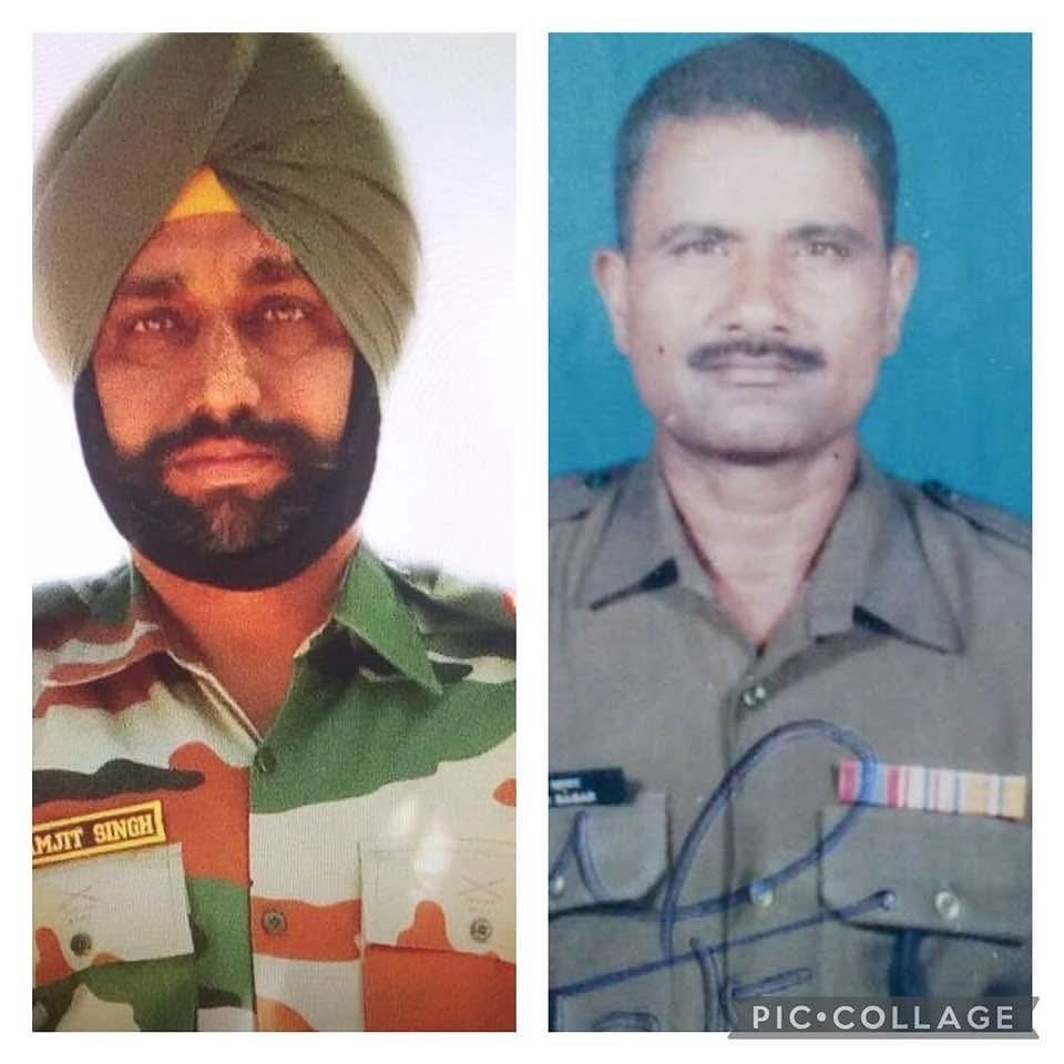 priority_n's tweet photo. Homage to
NAIB SUBEDAR PARAMJIT SINGH
22 SIKH
HEAD CONSTABLE PREM SAGAR
#200Bn @BSF_India
On their Balidan Diwas.
They immortalized themselves on
May 1, 2017 at Poonch fighting pakis.
Their bodies were mutilated.
#LestWeForgetIndia All this for our Safety.
#KnowYourHeroes https://t.co/liIHA3sFJN