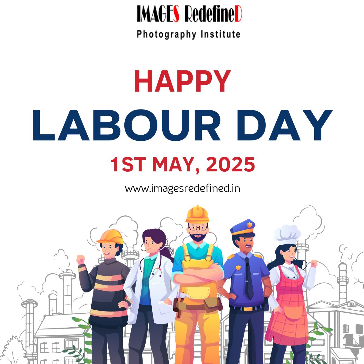 Images_Redefine's tweet photo. Not all heroes wear capes—some wear uniforms, boots, or aprons. Happy Labour Day!
#LaborDay #1May #RespectTheWorkers #imagesredefinedphotographyinstitut https://t.co/5sxlb3nW51