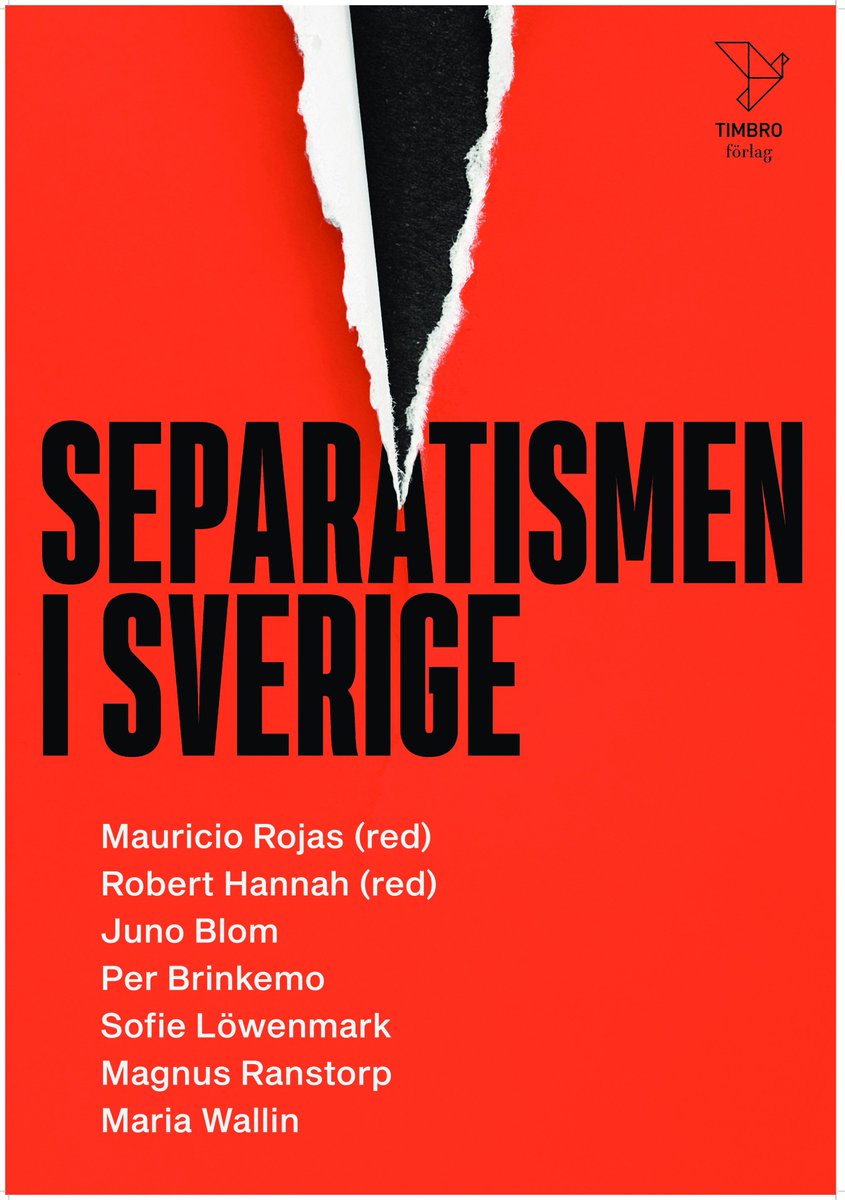 Mauricio Rojas (@mauriciorojasmr) on Twitter photo Snart kommer Separatismen i Sverige i pocket!
Tack <a href="/RobertHannah85/">Robert Hannah</a> <a href="/SofieLowenmark/">Sofie Löwenmark</a> <a href="/PerBrinkemo/">Per Brinkemo</a> <a href="/JunoBlom/">Juno Blom</a> <a href="/MagnusRanstorp/">Magnus Ranstorp</a> och Maria Wallin för att ni ville vara med! Snart kommer Separatismen i Sverige i pocket!
Tack <a href="/RobertHannah85/">Robert Hannah</a> <a href="/SofieLowenmark/">Sofie Löwenmark</a> <a href="/PerBrinkemo/">Per Brinkemo</a> <a href="/JunoBlom/">Juno Blom</a> <a href="/MagnusRanstorp/">Magnus Ranstorp</a> och Maria Wallin för att ni ville vara med!