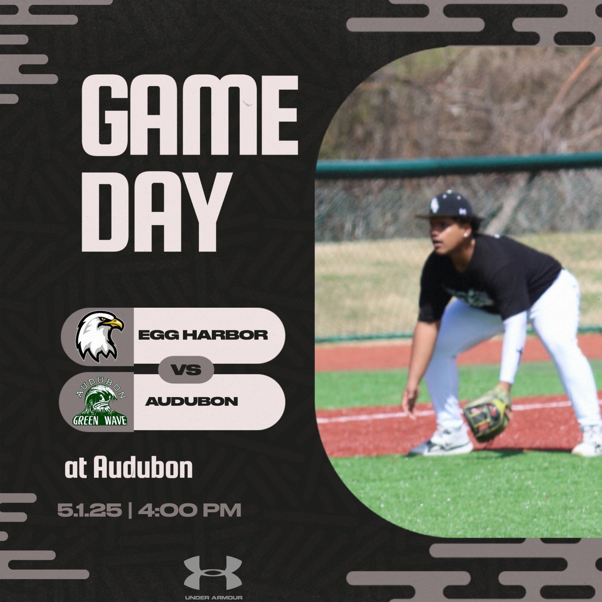 EHTNJAthletics's tweet image. 💎Diamond Classic 💎
🦅⚾️Game Day🦅⚾️
🆚️ Audubon
📍@ Audubon
🕰 4:00 PM
#ehtbaseball #SEE #team41