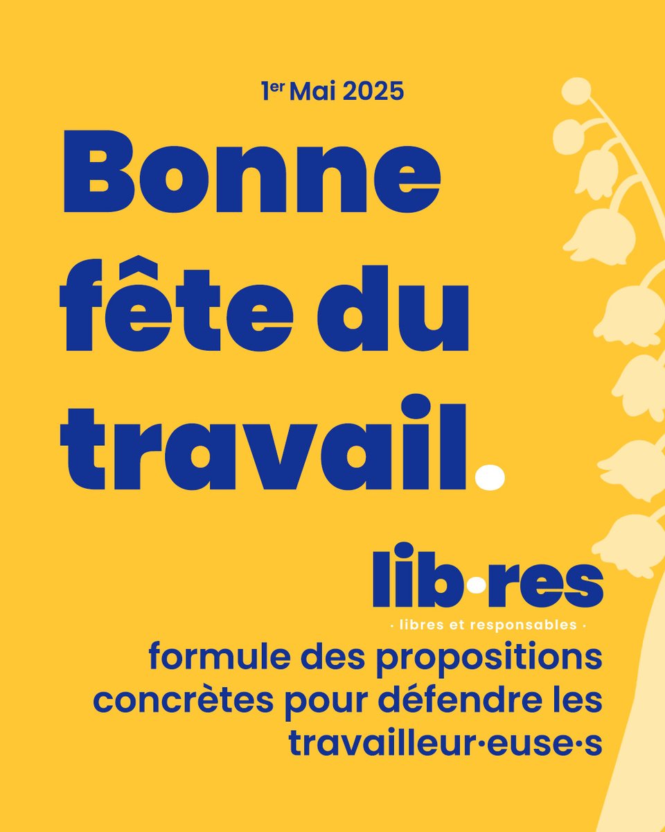 En ce 1er mai, journée des droits des travailleur•euse•s, <a href="/libres_be/">lib•res - Libres et Responsables</a> dit toute l’importance d’un revenu décent pour tou·te·s, d’une fiscalité juste, et des formations de qualité plutôt que l’exclusion des chômeur·euse·s de longue durée.