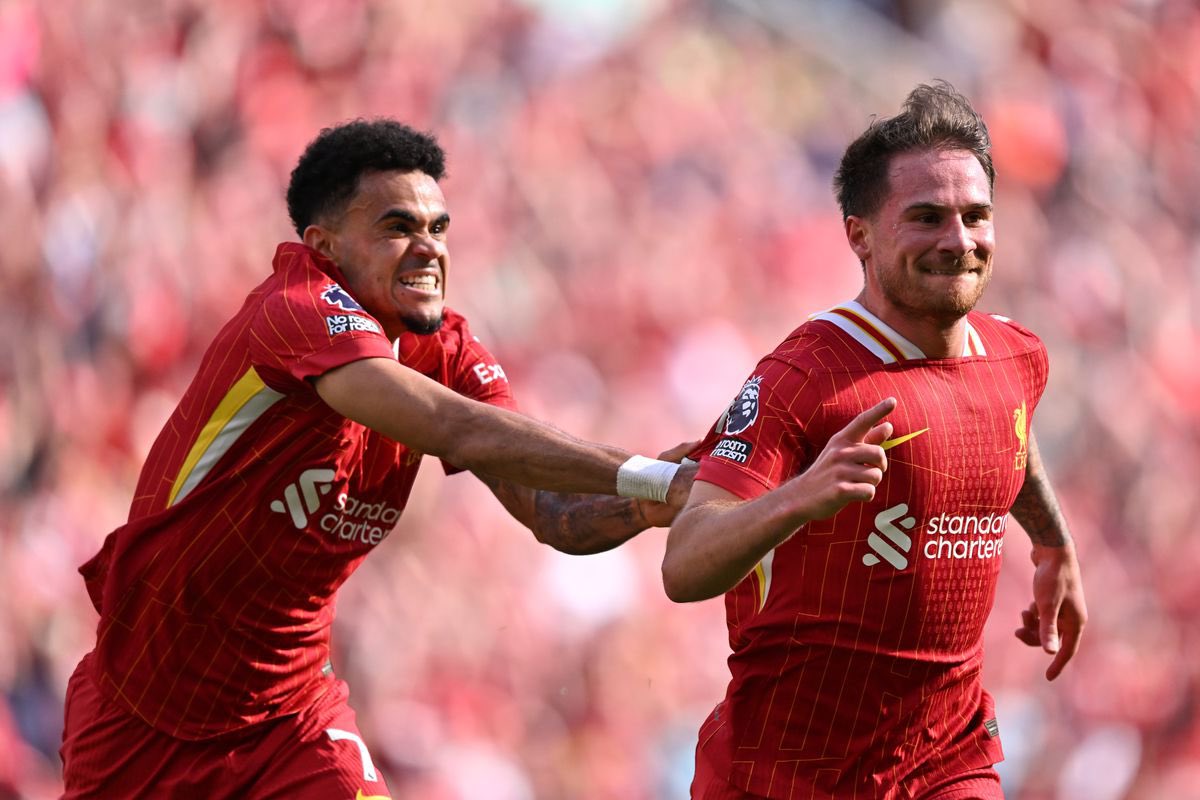 🚨𝗡𝗘𝗪:Alexis Mac Allister's stunning strike in the 24th minute that put the Reds 2-1 ahead against Spurs produced a peak magnitude 1.74 tremor on the Richter scale, <a href="/LFC/">Liverpool FC</a>.