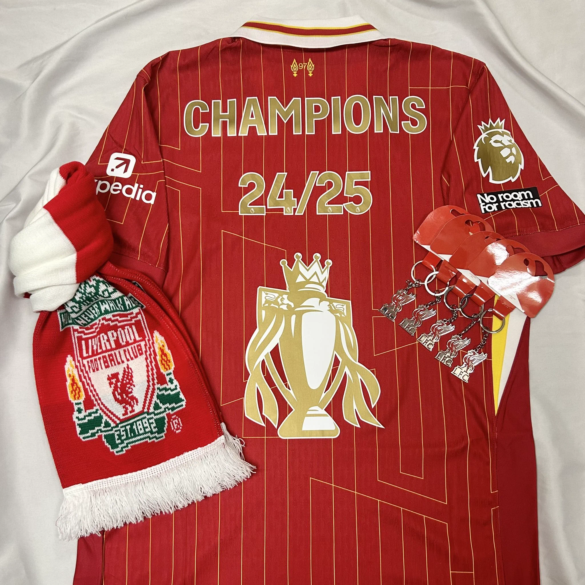 プレミアリーグ リヴァプール 優勝記念ユニフォーム 24-25 サッカーショップfcFA【公式】定休日無し(11:00~18:00)☆正社員