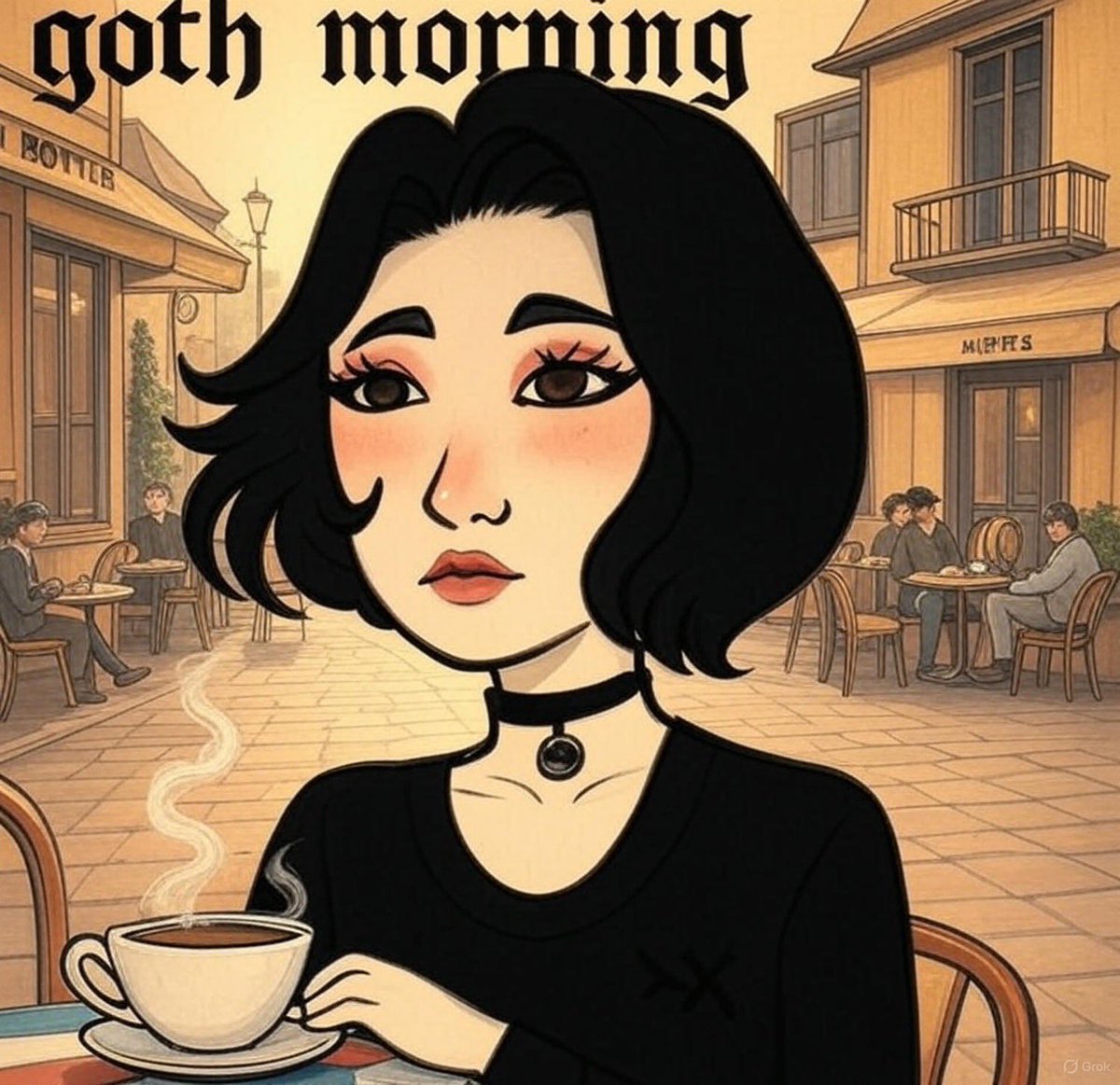 R485475142's tweet photo. Gm $GOTH https://t.co/rbrGW8oUUW