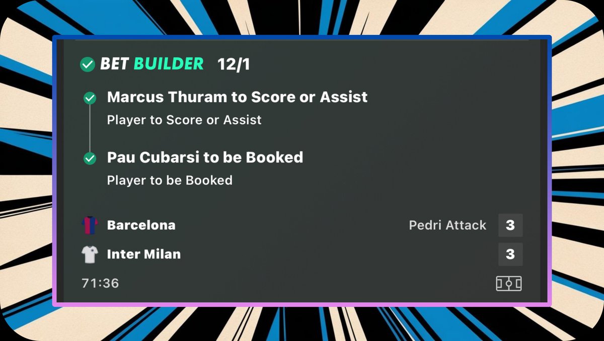 🚨 We had a 12/1 WINNER yesterday! 💥 Don’t miss out on the next big one — join our FREE Telegram for more HUGE wins!
👇👇
t.me/+XCYeHWxjeIhhN…

#BettingTips #Winners #FreePicks