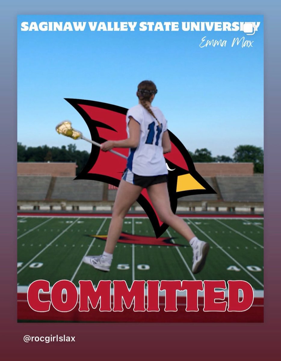 Congratulations Emma on committing to SVSU to play Lacrosse!