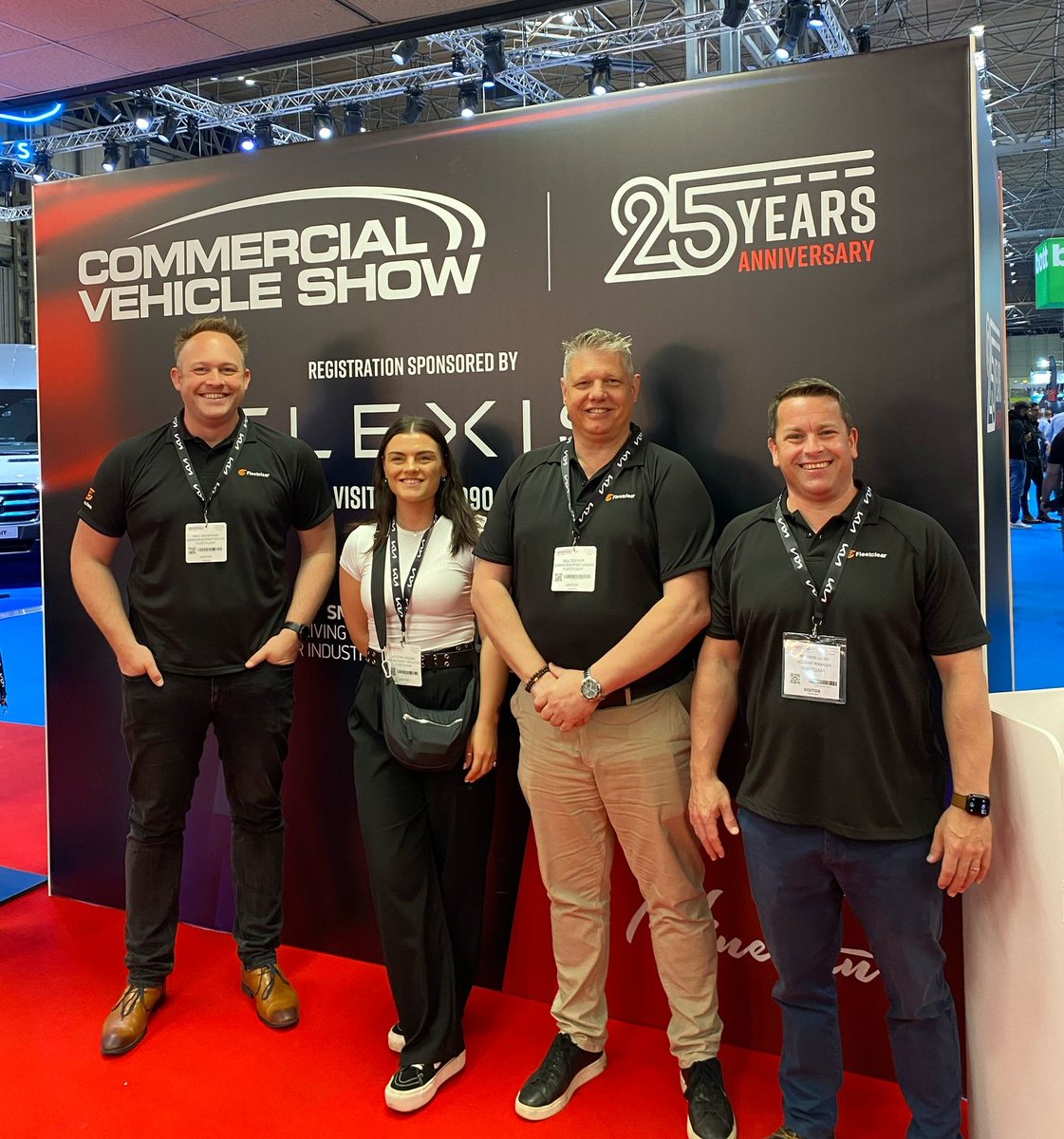 Our team had a fantastic day yesterday at the Commercial Vehicle Show. Great to see so many customers, partners and peers. 
 #CommercialVehicleShow #FleetManagement #TransportIndustry #VehicleInnovation #CommercialVehicles