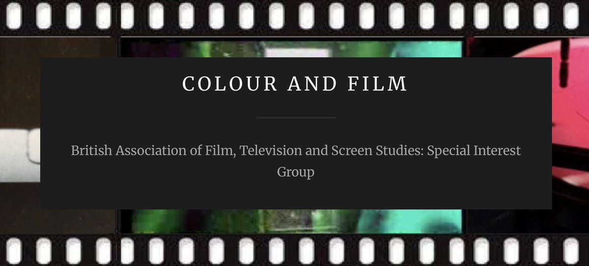 Colour and Film BAFTSS SIG tweet media