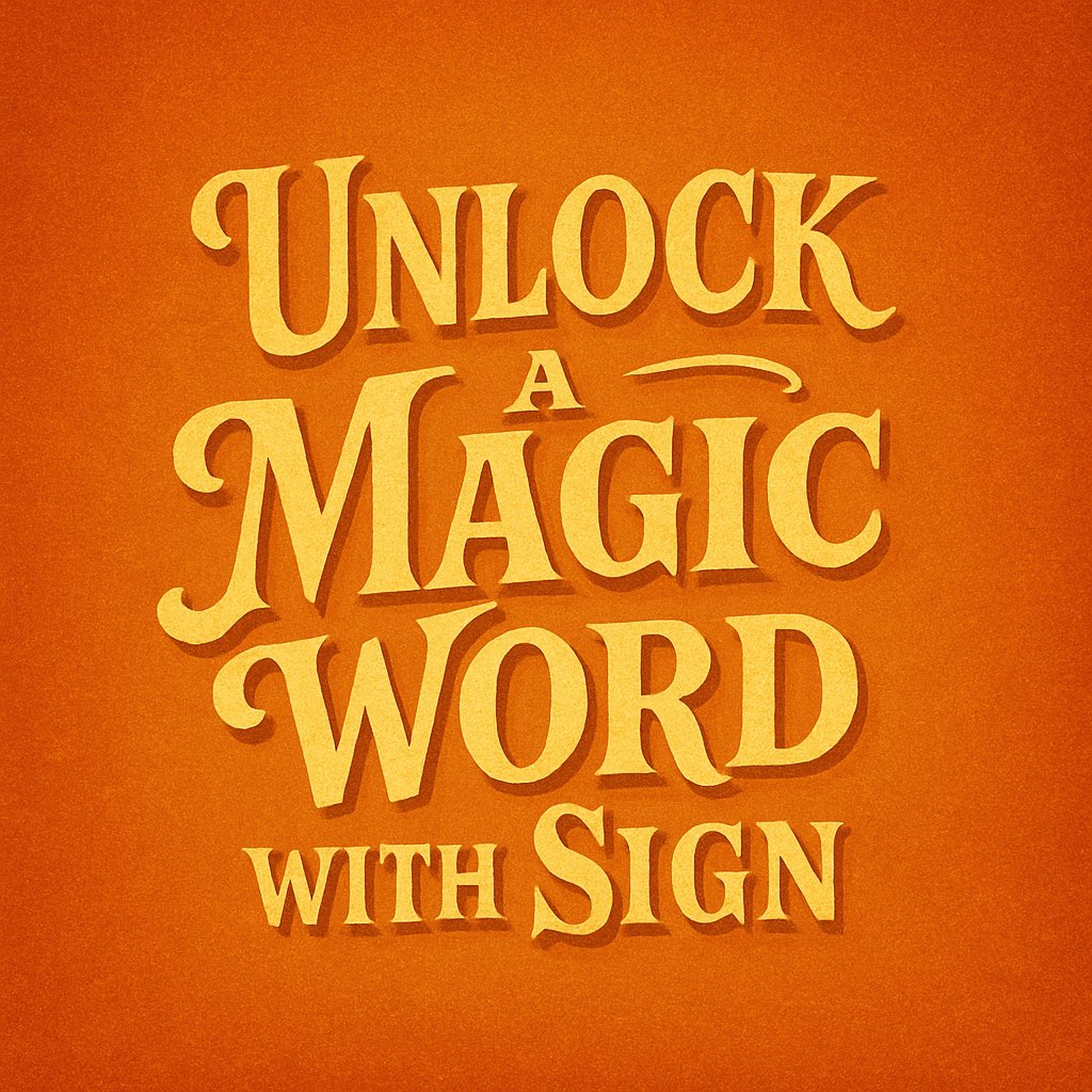 mirasy_s's tweet photo. I will be doing a challenge of adding a letter to a main text till the launch of sign super App
Main text:@sign Super App is coming!
Day 1:@sign Super App is coming! T
What could be the next magic word?👀🧡
I’m excited for this
#havingfunwhilebeingthebest https://t.co/SFSFI8FdDG