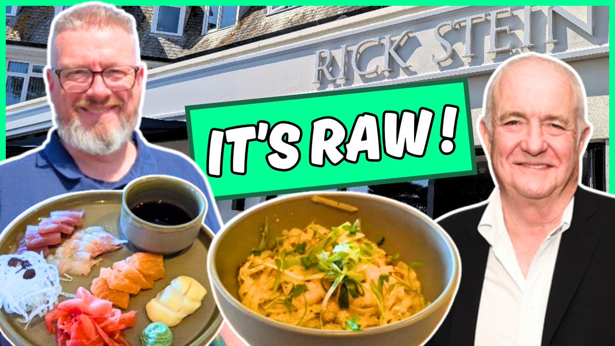 Today I visit a sunny Sandbanks, not to look at property, but to visit Rick Stein's restaurant. <a href="/RickSteinRest/">Rick Stein Restaurants</a> 

They have a new bar menu I want to try.

And I was served RAW FISH!

youtu.be/m5SCYQr8Jso